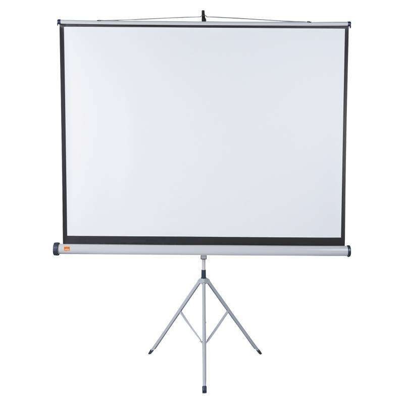 Schermo per proiezione su treppiede Nobo 1750x1325 mm - Flessibile 4:3 - Superficie bianca opaca - Portatile - Colore bianco Schermo per proiezione su treppiede Nobo 1750x1325 mm - Flessibile 4:3 - Superficie bianca opaca - Portatile - Colore bianco