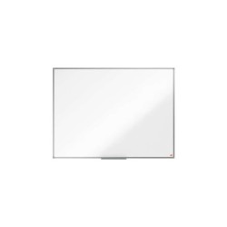 Lavagna magnetica in acciaio Nobo Essence 1200x900 mm - Telaio in alluminio anodizzato - Vassoio porta pennarelli - Colore bianc