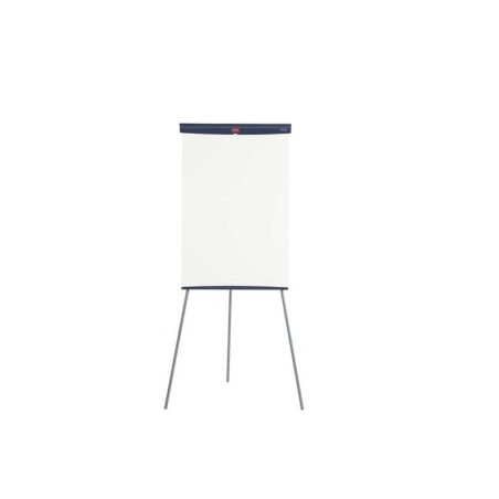 Cavalletto in acciaio Nobo Basic per lavagna 680x1840mm - Superficie magnetica - Vassoio per pennarelli - Colore bianco
