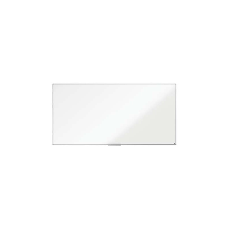 Lavagna bianca in melamina Nobo Essence 2400x1200 mm - Telaio in alluminio anodizzato - Vassoio porta pennarelli - Colore bianco Lavagna bianca in melamina Nobo Essence 2400x1200 mm - Telaio in alluminio anodizzato - Vassoio porta pennarelli - Colore bianco