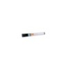 Nobo Caja de 10 Rotuladores para Pizarra Blanca - Punta Redonda 3mm - Tinta Liquida - Nivel de Tinta - Color Negro