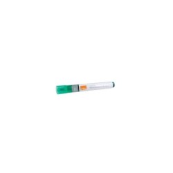 Scatola da 10 pennarelli per lavagna Nobo - Punta rotonda da 3 mm - Inchiostro liquido - Livello di inchiostro - Colore verde