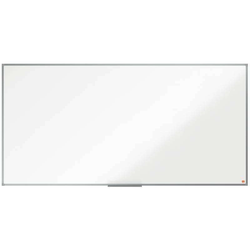 Lavagna magnetica in acciaio Nobo Essence 1800x900 mm - Montaggio ad angolo - Superficie facile da cancellare - Colore bianco Lavagna magnetica in acciaio Nobo Essence 1800x900 mm - Montaggio ad angolo - Superficie facile da cancellare - Colore bianco