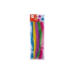 Apli Kids Borsa da 15 Scovolini Colossal - Flessibile e Morbido - Misure 15x300mm - Colori Assortiti