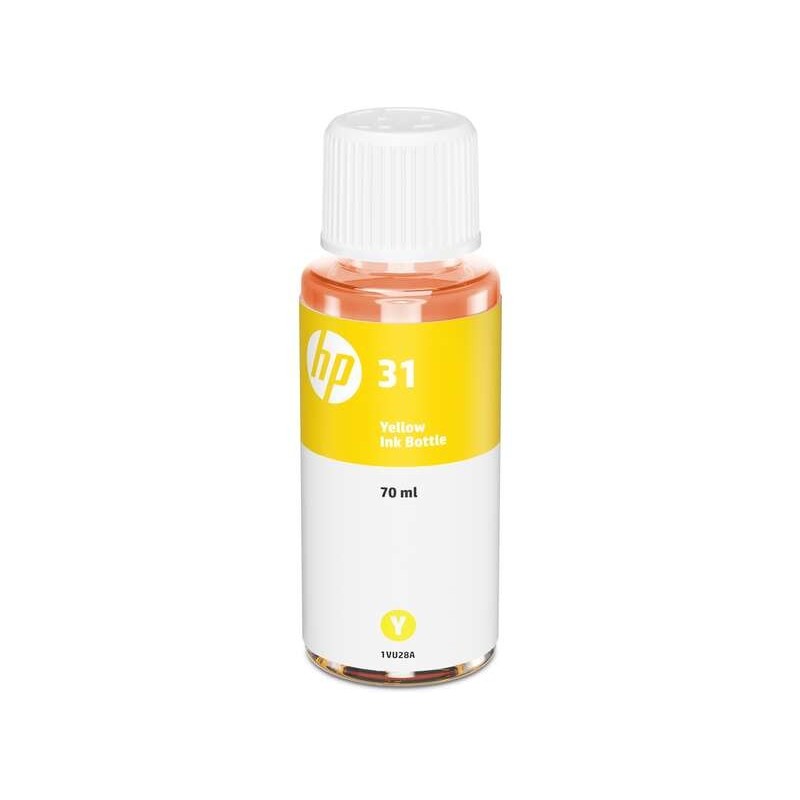 Flacone d'inchiostro originale giallo HP 31 - 1VU28AE Flacone d'inchiostro originale giallo HP 31 - 1VU28AE