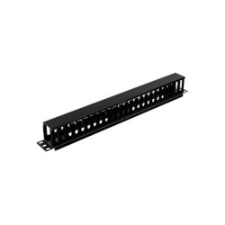 Aiten Data Guia 1U Cableado Plastico con Tapa