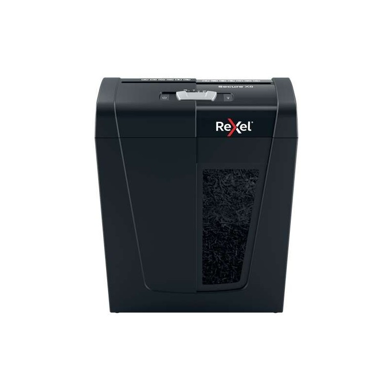 Distruggidocumenti manuale Rexel Secure X8 con taglio in particelle - Distrugge fino a 8 fogli - 14 litri