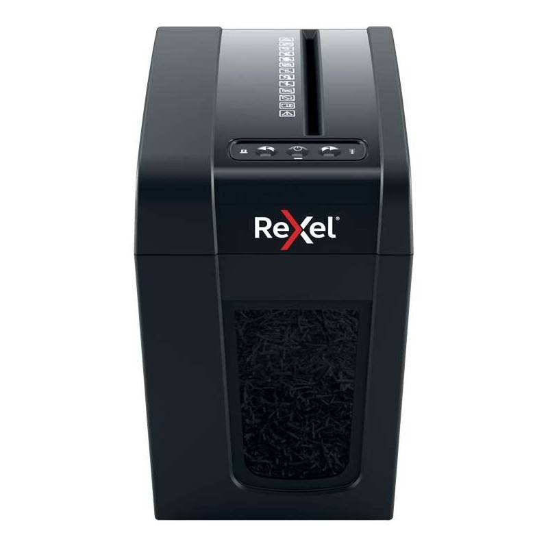 Distruggidocumenti manuale Rexel Secure X6-SL Whisper-Shred con taglio in particelle - Distrugge fino a 6 fogli - 10 litri