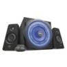Trust Gaming GXT 628 Tytan Speakers 2.1 120W - Subwoofer da 30W con illuminazione LED - Cavo da 1,75 m - Colore Nero