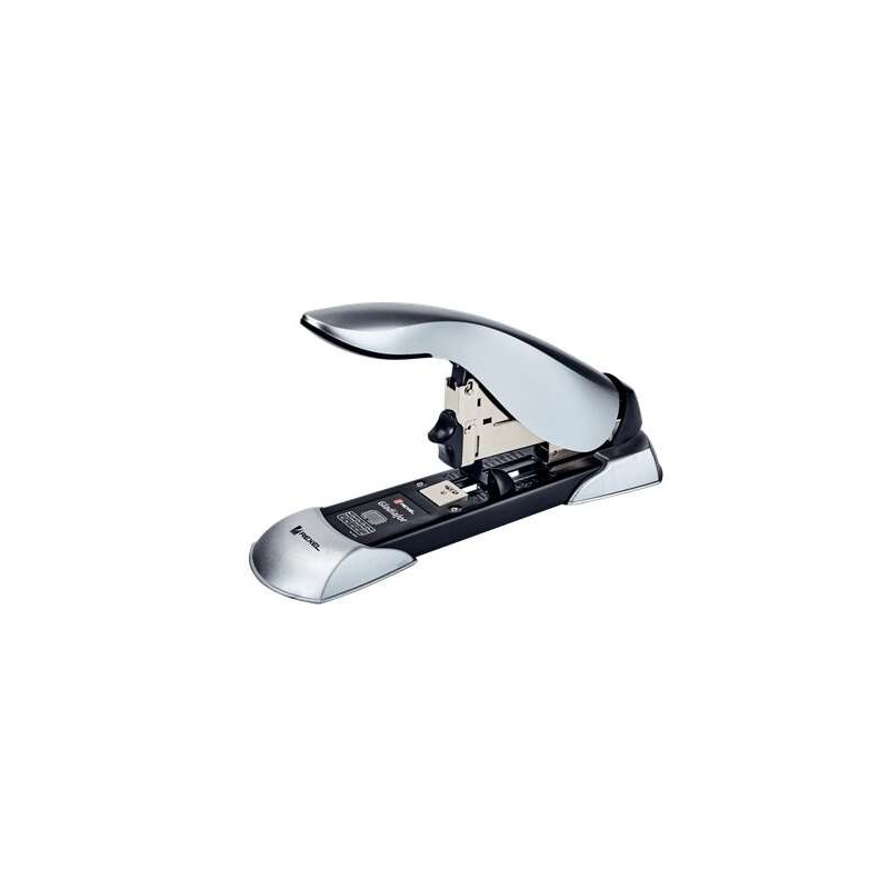 Cucitrice ad alto spessore Rexel Gladiator - Fino a 160 fogli - Guida carta integrata - Per punti da 23/8-20 mm - Colore argento Cucitrice ad alto spessore Rexel Gladiator - Fino a 160 fogli - Guida carta integrata - Per punti da 23/8-20 mm - Colore argento