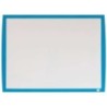 Lavagna magnetica piccola Nobo 585x430 cm - Cornice dai colori vivaci - Accessori coordinati per lavagna - Blu