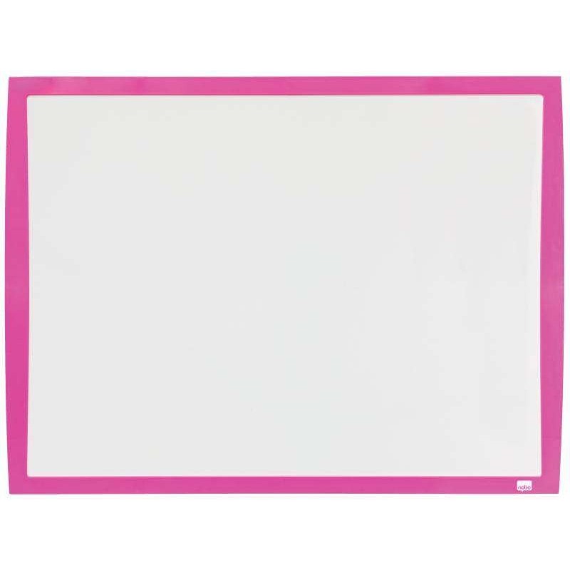 Lavagna magnetica piccola Nobo 585x430 cm - Colori vivaci - Accessori inclusi - Fucsia Lavagna magnetica piccola Nobo 585x430 cm - Colori vivaci - Accessori inclusi - Fucsia