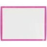Lavagna magnetica piccola Nobo 585x430 cm - Colori vivaci - Accessori inclusi - Fucsia