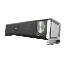 Barra audio USB Trust Asto da 12 W - Ingresso jack da 3,5 mm - Cavo da 1,40 m - Colore nero