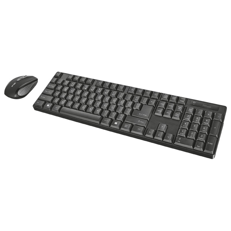 Trust Ximo Pack de Teclado USB Inalambrico 104 Teclas + Raton USB Inalambrico 1600dpi - 3 Botones Trust Ximo Pack de Teclado USB Inalambrico 104 Teclas + Raton USB Inalambrico 1600dpi - 3 Botones