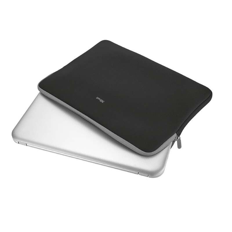 Trust Primo Funda para Portatil hasta 11.6" - Compartimento Acolchado - Suave y Ligera - Neopreno Viscoelastico - Color Negro Trust Primo Funda para Portatil hasta 11.6" - Compartimento Acolchado - Suave y Ligera - Neopreno Viscoelastico - Color Negro