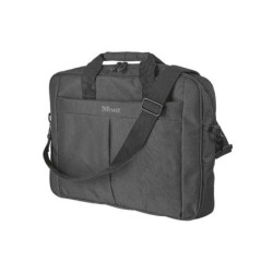Trust Primo Cartella per Laptop fino a 16" - Tasca Esterna - 2 Scomparti Interni - Tracolla - Colore Nero