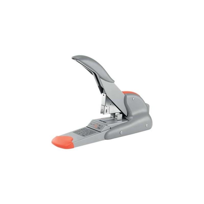 Cucitrice spessa Rapid Duax - Fino a 170 fogli - Pinzatura piatta - Per punti Rapid Duax - Colore grigio/arancione Cucitrice spessa Rapid Duax - Fino a 170 fogli - Pinzatura piatta - Per punti Rapid Duax - Colore grigio/arancione