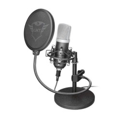 Microfono cardioide USB Trust Gaming GXT 252 Emita - Supporto in metallo - Cavo da 1,80 m - Colore nero