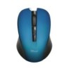 Trust Mydo Raton Inalambrico Silencioso USB 1800dpi - 3 Botones Silenciosos - Uso Ambidiestro - Color Azul/Negro