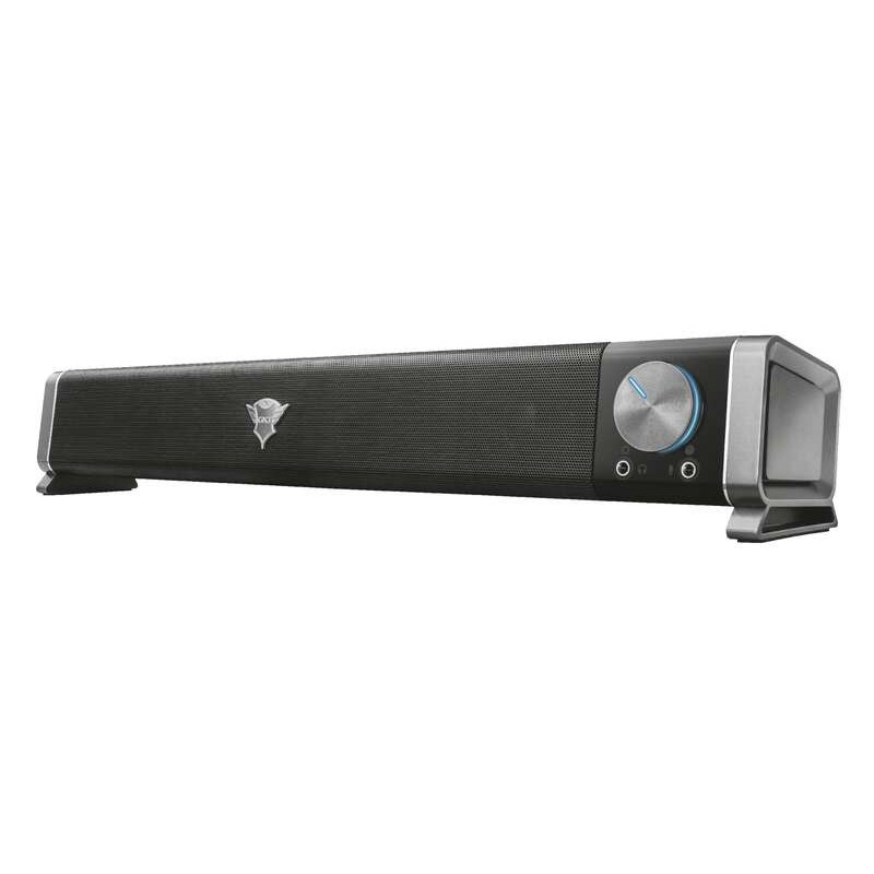 Trust Gaming GXT 618 Asto Barra audio USB da 12 W - Controllo volume illuminato - Ingresso e uscita jack da 3,5 mm Trust Gaming GXT 618 Asto Barra audio USB da 12 W - Controllo volume illuminato - Ingresso e uscita jack da 3,5 mm