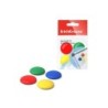 Erichkrause Pack de 8 Imanes - Fijacion de Informacion en Pizarra y Superficies Metalicas - 3cm