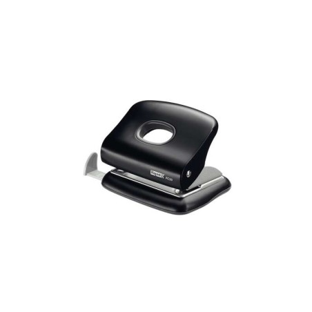 Perforatrice Rapid FC20 - Fino a 20 fogli - Svuotamento facile - Perforatrici da 5,5 mm - Colore nero