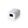 Equipaggia la rosetta di superficie femmina CAT5e 1x RJ45