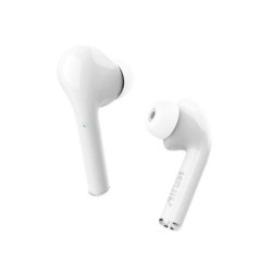 Cuffie Trust Nika Bluetooth 5.0 - TWS - Controlli touch - Durata batteria fino a 16 ore - Custodia di ricarica - Bianco
