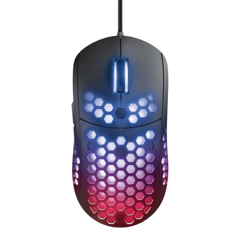 Trust Gaming GXT 960 Graphin Raton USB 10000dpi - 5 Botones - Iluminacion RGB - Cable de 1.80m - Uso Diestro - Color Negro Trust Gaming GXT 960 Graphin Raton USB 10000dpi - 5 Botones - Iluminacion RGB - Cable de 1.80m - Uso Diestro - Color Negro