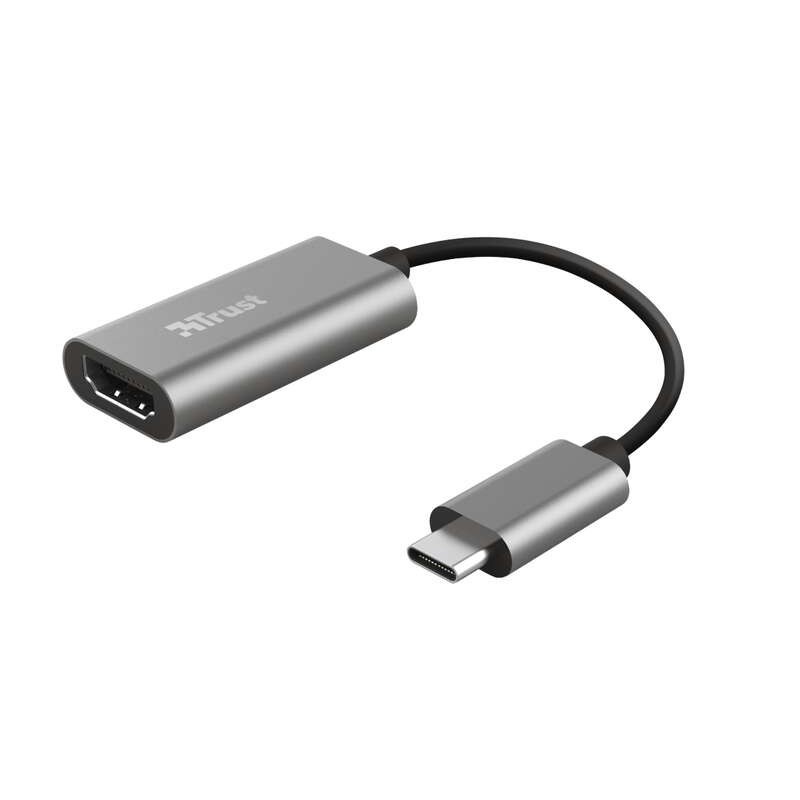 Adattatore Dalyx da USB-C a HDMI - Compatibile con UHD 4K - Audio multicanale - Alluminio Adattatore Dalyx da USB-C a HDMI - Compatibile con UHD 4K - Audio multicanale - Alluminio