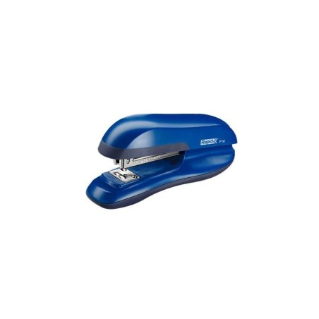 Cucitrice da tavolo Rapid F16 - Fino a 30 fogli - Apri, chiudi e pinza con chiodi - Colore blu