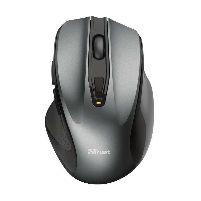 Mouse wireless Trust Nito 2200 dpi - 5 pulsanti - ergonomico - uso per destrimani - colore nero Mouse wireless Trust Nito 2200 dpi - 5 pulsanti - ergonomico - uso per destrimani - colore nero
