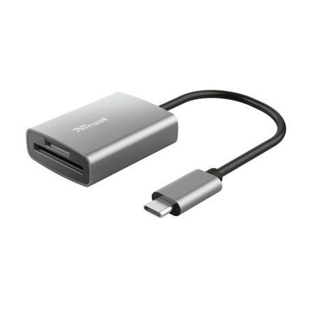 Trust Dalyx Lector de Tarjetas USB-C - SD, MicroSD - Aluminio