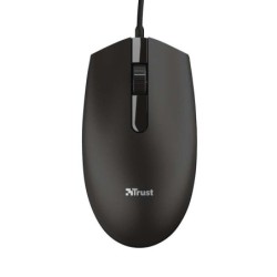 Mouse USB Trust TM101 1200 dpi - 3 pulsanti - Uso ambidestro - Cavo da 1,60 m - Colore nero