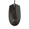Mouse USB Trust TM101 1200 dpi - 3 pulsanti - Uso ambidestro - Cavo da 1,60 m - Colore nero