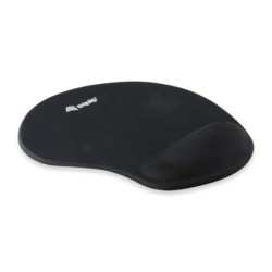 Equip Alfombrilla de Gel para Raton - Ergonomica - Reposamuñecas - 23.6x20.5x1.6 cm - Color Negro