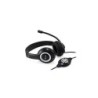 Equipaggia le cuffie con microfono USB - Controllo volume - Nero