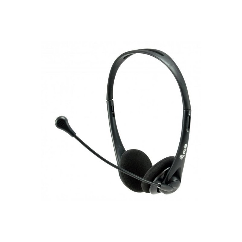 Equipaggia le cuffie stereo con microfono flessibile - Archetto regolabile - Cuscinetti auricolari imbottiti - Controlli via cav Equipaggia le cuffie stereo con microfono flessibile - Archetto regolabile - Cuscinetti auricolari imbottiti - Controlli via cav