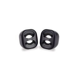 Equip Life Mini Altavoces USB 2.0 6W - Conector Jack 3.5mm - Control en Cable - Color Negro