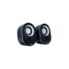 Equip Life Altavoces 2.0 USB 6W - Conector Jack 3,5 mm - Control en Altavoz - Color Negro/Blanco