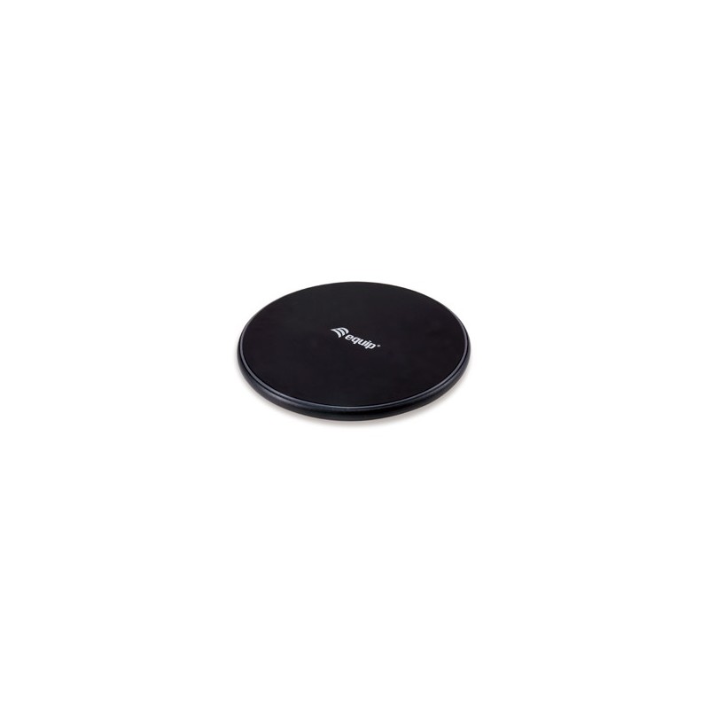 Equip Cargador Inalambrico para Smartphone 10W Negro Equip Cargador Inalambrico para Smartphone 10W Negro
