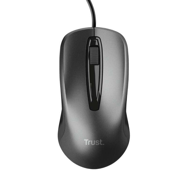 Trust Raton USB 1200dpi - 3 Botones - Uso Ambidiestro - Cable de 1.70m Trust Raton USB 1200dpi - 3 Botones - Uso Ambidiestro - Cable de 1.70m