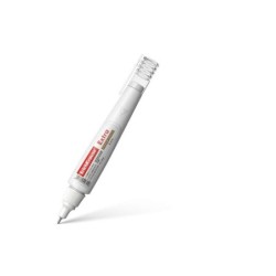 Erichkrause Boligrafo Corrector Extra - Secado Rapido - Alta Calidad - Resistente al Frio - a Base de Solvente - Color Blanco