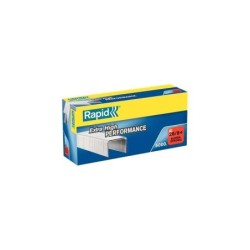 Scatola Rapid Super Resistente da 5000 Graffette 26/8+ - Fino a 50 Fogli - Filo Zincato Super Rinforzato - Perno da 8,5 mm