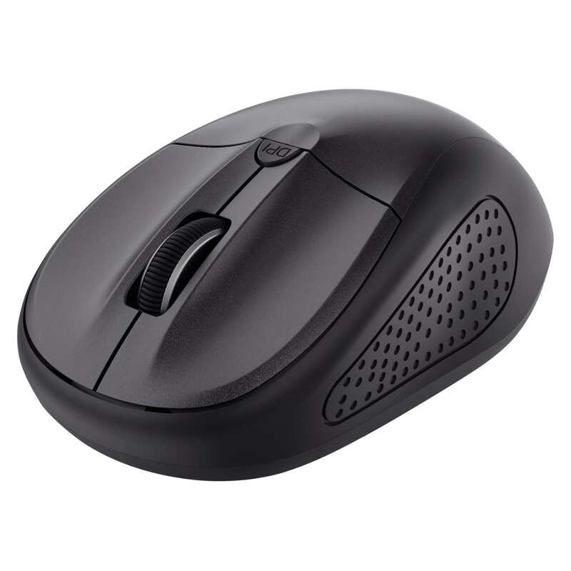 Mouse Bluetooth Trust Primo - 1600 dpi - 3 pulsanti - DPI regolabile - Colore nero Mouse Bluetooth Trust Primo - 1600 dpi - 3 pulsanti - DPI regolabile - Colore nero