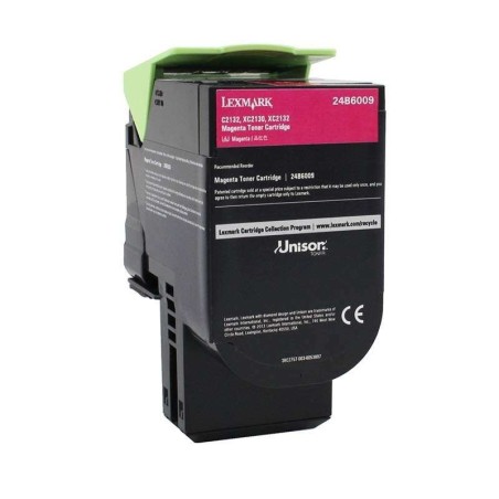 Cartuccia toner magenta originale Lexmark C2132/XC2130/XC2132 - 24B6009