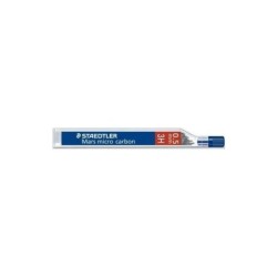 Staedtler Mars Micro Carbon 250 Tubo de 12 Minas de Grafito - Dureza 3H - Trazo 0.5mm - Alta Resistencia