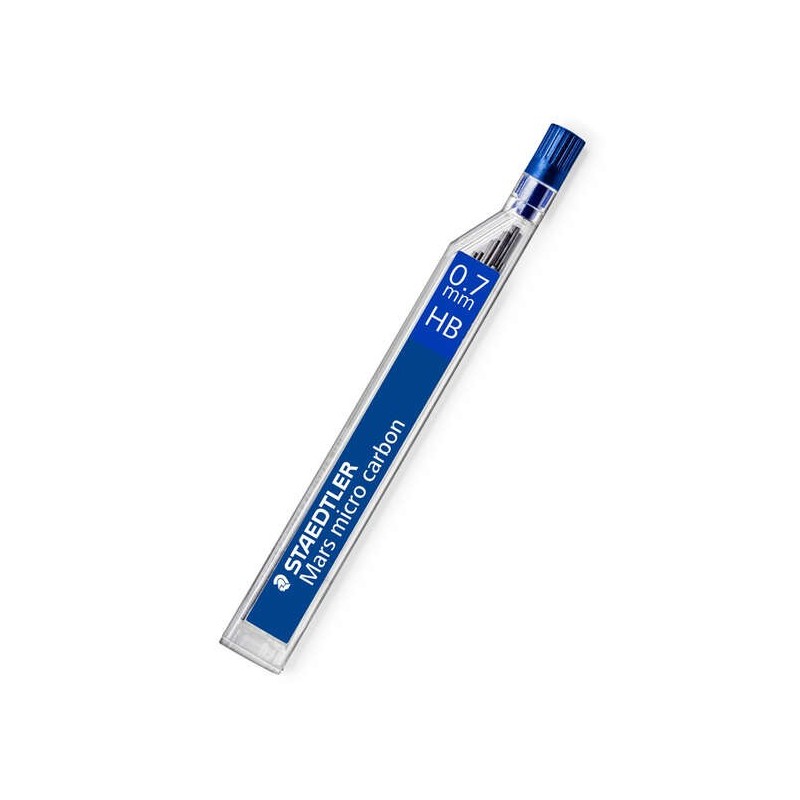 Staedtler Mars Micro Minas para Portaminas 0.7mm HB - Fuertes y Duraderas - Sin PVC - Apta para la Mayoria de Portaminas Staedtler Mars Micro Minas para Portaminas 0.7mm HB - Fuertes y Duraderas - Sin PVC - Apta para la Mayoria de Portaminas