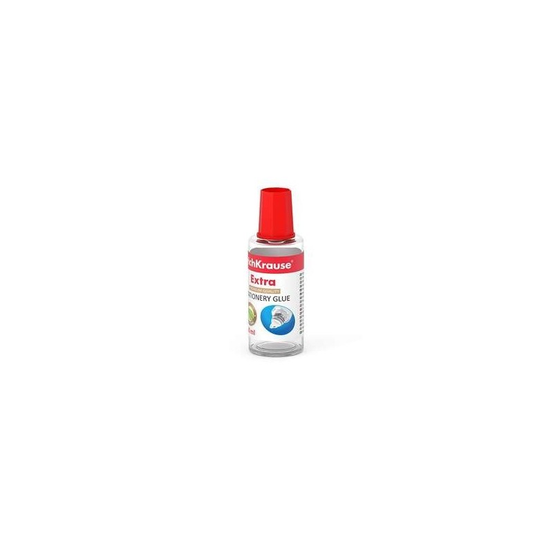 Colla Erichkrause - 30 ml - Elevata capacità adesiva - Applicatore in plastica - Trasparente Colla Erichkrause - 30 ml - Elevata capacità adesiva - Applicatore in plastica - Trasparente